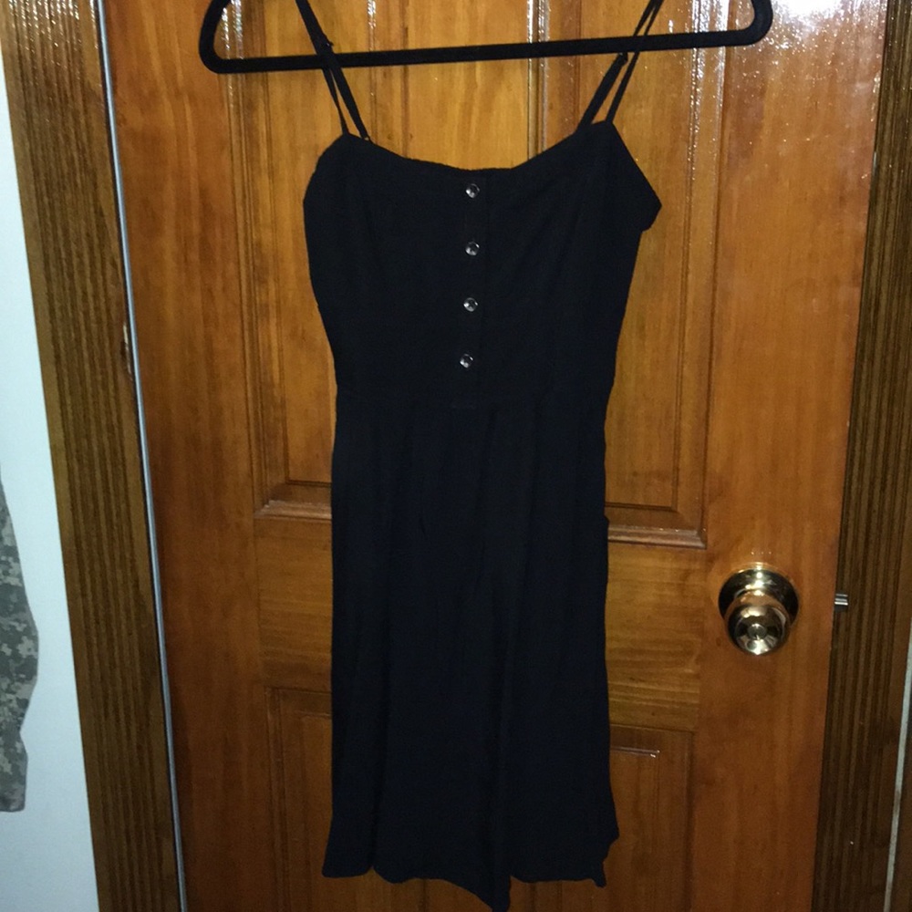 Express xxs casual black mini dress with pockets